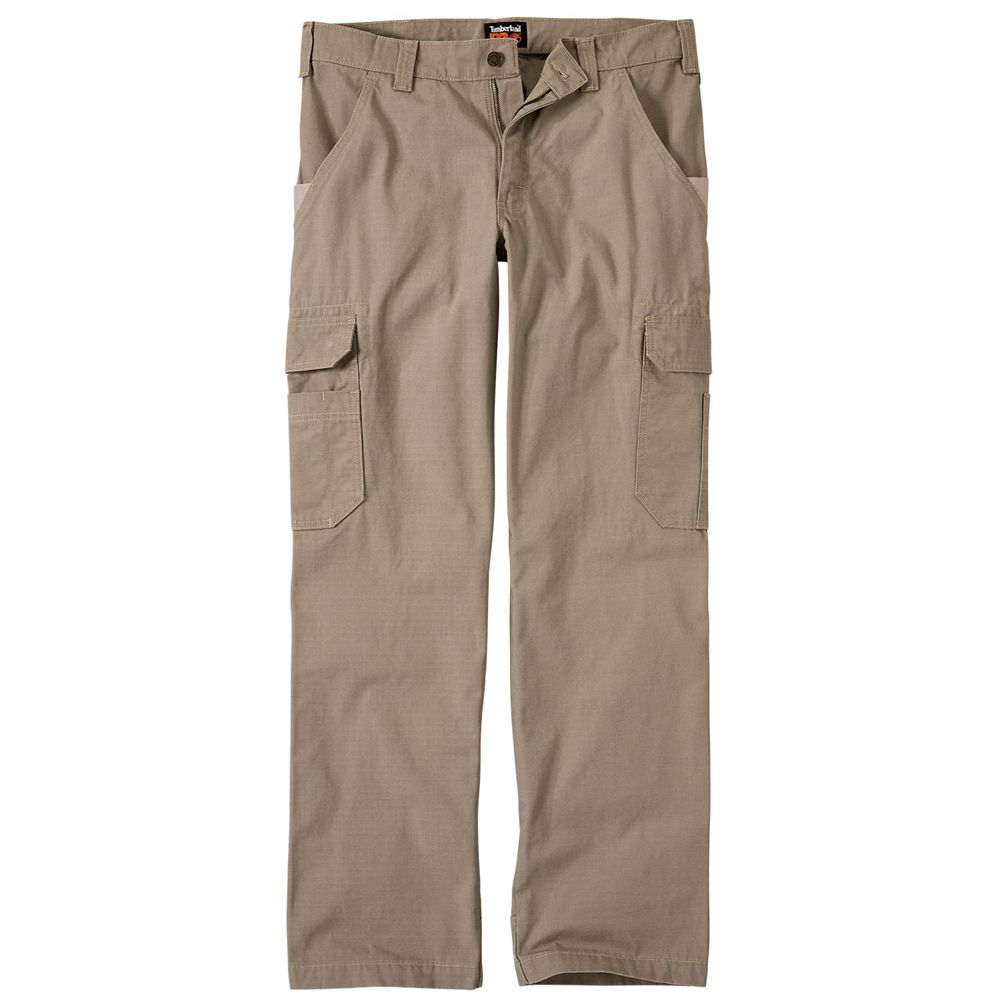 Pantalones Timberland Hombre Pro® Work Warrior Ripstop Utility Marrones - Chile JMC-456019